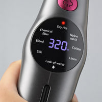 SteamJet Pro digital fabric mode display